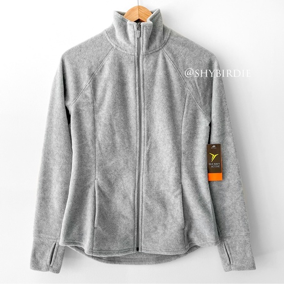 NWT Old Navy Mock Neck Polar Fleece Jacket, XS - Picture 12 of 12